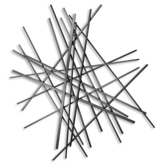 Kirkland's Home Icilio Abstract Linear Wall Plaque- Wall Plaques