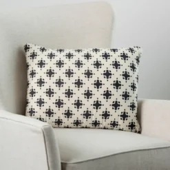 Kirkland's Home Ida Printed Lumbar Pillow- Pillows