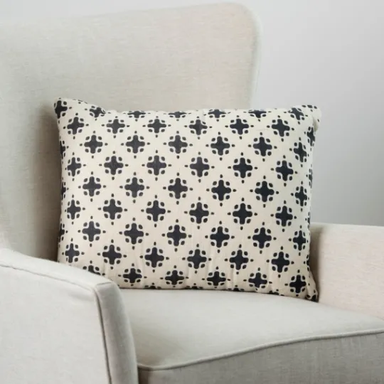 Kirkland's Home Ida Printed Lumbar Pillow- Pillows
