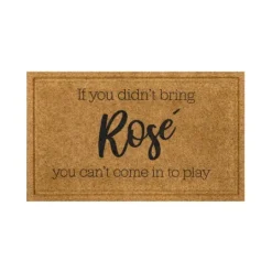 Kirkland's Home If You Didn'T Bring Rose Welcome Mat- Doormats