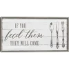 Kirkland's Home If You Feed Them Framed Canvas Art Print- Wall Quotes & Signs