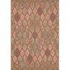 Kirkland's Home Ikat Scrolling Sunset Outdoor Area Rug, 5X7- Outdoor Rugs