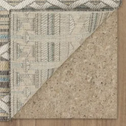 Kirkland's Home Ikat Vibrant Tan Outdoor Area Rug, 5X7- Outdoor Rugs