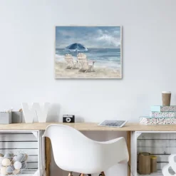 Kirkland's Home In Waiting Framed Canvas Art Print- Framed Art