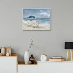 Kirkland's Home In Waiting Framed Canvas Art Print- Framed Art