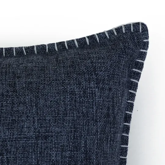 Kirkland's Home Indigo Chunky Weave Pillows, Set Of 2- Pillows
