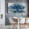 Kirkland's Home Indigo Tree Of Life Light Gray Framed Art Print- Framed Art