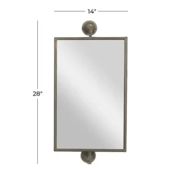 Kirkland's Home Industrial Distressed Iron Mount Mirror- Decorative Mirrors