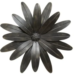 Kirkland's Home Industrial Flower Metal Wall Plaque- Wall Plaques