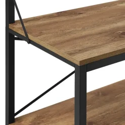 Kirkland's Home Industrial Metal And Barnwood Hall Tree- Entryway Furniture