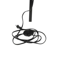 Kirkland's Home Industrial Tripod Wooden Floor Lamp- Floor Lamps