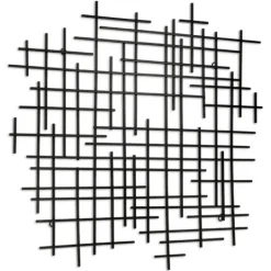 Kirkland's Home Inigo Abstract Linear I Wall Plaque- Wall Plaques