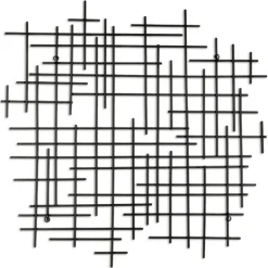 Kirkland's Home Inigo Abstract Linear I Wall Plaque- Wall Plaques