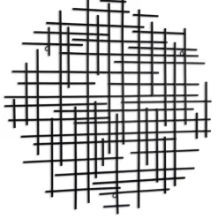 Kirkland's Home Inigo Abstract Linear Ii Wall Plaque- Wall Plaques
