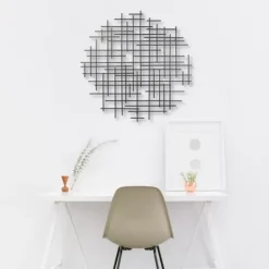 Kirkland's Home Inigo Abstract Linear Ii Wall Plaque- Wall Plaques