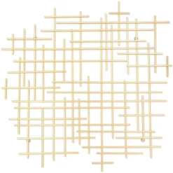 Kirkland's Home Inigo Abstract Linear Wall Plaque- Wall Plaques