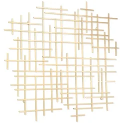 Kirkland's Home Inigo Abstract Linear Wall Plaque- Wall Plaques