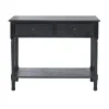 Kirkland's Home Irma Textured Drawers Console Table- Console Tables