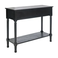 Kirkland's Home Irma Textured Drawers Console Table- Console Tables