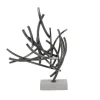 Kirkland's Home Iron Contemporary Branch Sculpture- Statues & Figurines