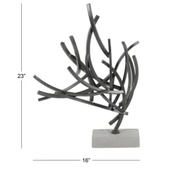 Kirkland's Home Iron Contemporary Branch Sculpture- Statues & Figurines
