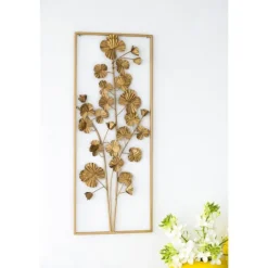 Kirkland's Home Iron Flowers Wall Plaque- Wall Plaques