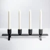 Kirkland's Home Iron Taper Candle Runner- Candle Holders