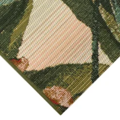 Kirkland's Home Island Leaf Outdoor Rug, 4X7- Outdoor Rugs