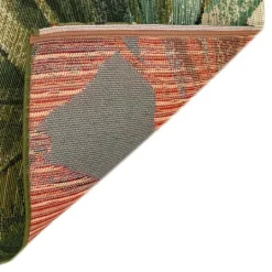 Kirkland's Home Island Leaf Outdoor Rug, 4X7- Outdoor Rugs