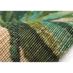 Kirkland's Home Island Leaf Outdoor Rug, 4X7- Outdoor Rugs