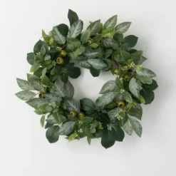 Kirkland's Home Israeli Ruscus Pods Wreath- Wreaths