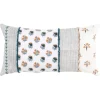 Kirkland's Home Ivory & Multicolor Botanical Lumbar Pillow- Pillows