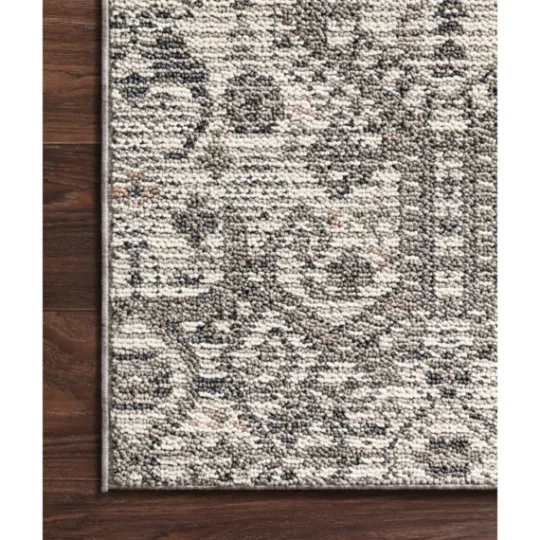 Kirkland's Home Ivory And Gray Column Outdoor Area Rug, 5X7- Outdoor Rugs
