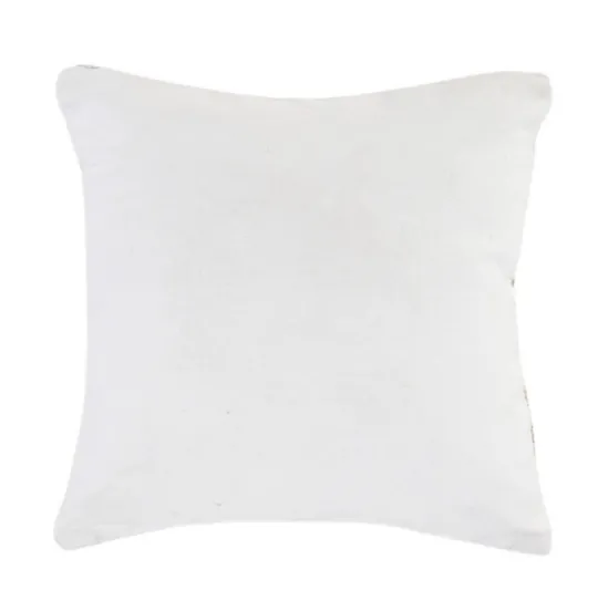 Kirkland's Home Ivory Border Natural Close Woven Jute Pillow- Pillows
