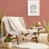 Kirkland's Home Ivory Hypnotic Tassel Throw- Blankets & Throws