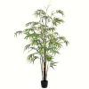 Kirkland's Home Japanese Bamboo Tree In Black Planter, 5 Ft.- Trees & Topiaries