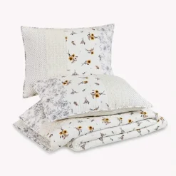 Kirkland's Home Jessica Simpson Floral Endora Queen Quilt Set- Quilts
