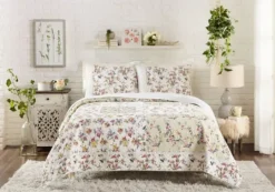 Kirkland's Home Jessica Simpson Pink Phillipa King Quilt Set- Quilts