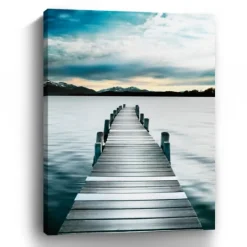 Kirkland's Home Jetty Dock Giclee Canvas Art Print, 48X36 In.- Canvas Art