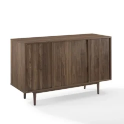 Kirkland's Home Josette Wood Open Wine Cabinet- Cabinets & Sideboards
