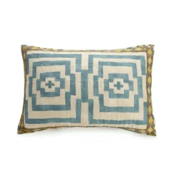 Kirkland's Home Justina Blakeney Blue Hypnotic Queen Quilt Set- Quilts