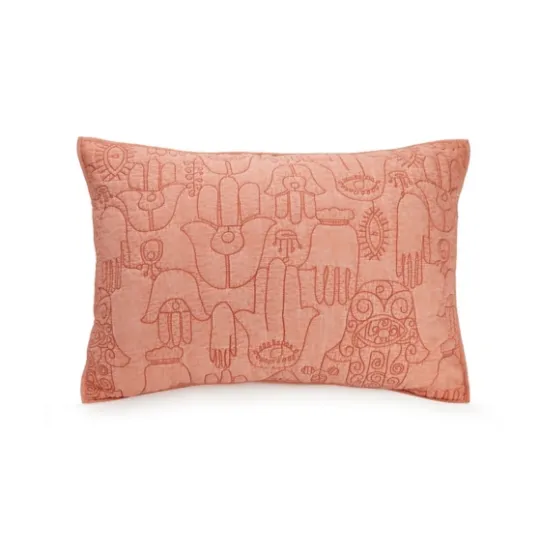 Kirkland's Home Justina Blakeney Blush Hamsa Queen Quilt Set- Quilts