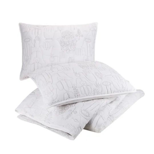 Kirkland's Home Justina Blakeney Cloud Hamsa King Quilt Set- Quilts