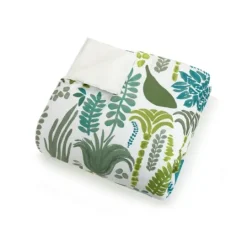 Kirkland's Home Justina Blakeney Green Jardin Queen Duvet Set- Duvets