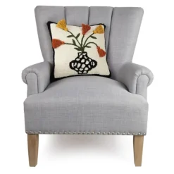 Kirkland's Home Justina Blakeney Primavera Plant Wool Pillow- Pillows