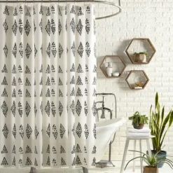 Kirkland's Home Justina Blakeney Prosperity Shower Curtain- Shower Curtains