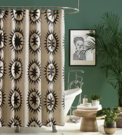 Kirkland's Home Justina Blakeney Soleil Shower Curtain- Shower Curtains