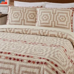 Kirkland's Home Justina Blakeney Yellow Hypnotic King Quilt Set- Quilts