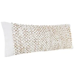 Kirkland's Home Jute Hand Knotted Lumbar Pillow- Pillows