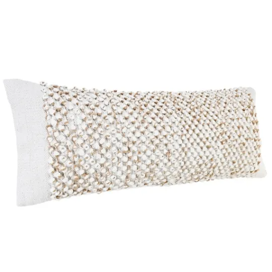 Kirkland's Home Jute Hand Knotted Lumbar Pillow- Pillows